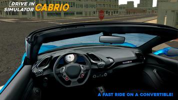 Drive in Cabrio Simulator اسکرین شاٹ 1