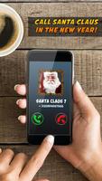 Fake Call Santa Joke NewYear الملصق