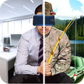 Fishing 3D VR Helmet