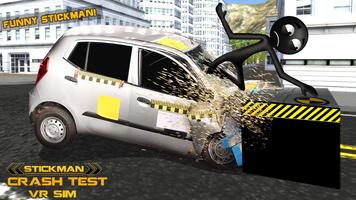 Stickman Crash Test VR Sim Plakat