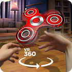 Spinner Virtual Real Simulator Zeichen