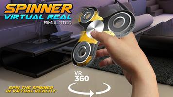 Spinner Virtual Real Simulator Plakat