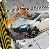 VR Car Crash Test 3D Simulator simgesi