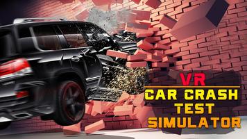 VR Car Crash Test Simulator Plakat