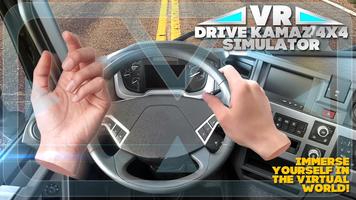 VR Drive KAMAZ 4x4 Simulator Affiche