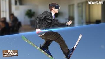 VR Ski Hiver Simulator Affiche