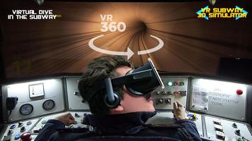 VR Subway 3D Simulator Plakat