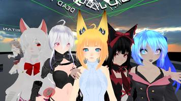 VR Chat Game Girls Avatars-poster