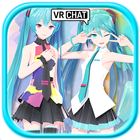 VR Chat Game Hatsune Miku Avatars ikon