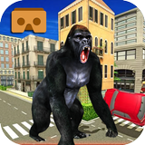 VR Angry Gorilla Rampage 3D :Google Cardboard Game icône