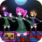 VR Anime Dancing Girls آئیکن