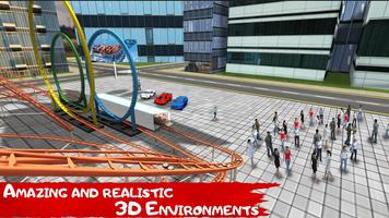VR roller coaster simulator screenshot 1