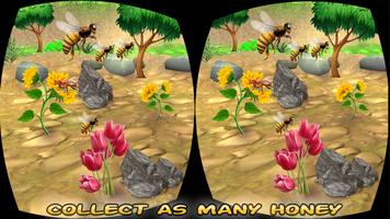 Poster VR Bee Flower Adventure- Touch Magic Petals