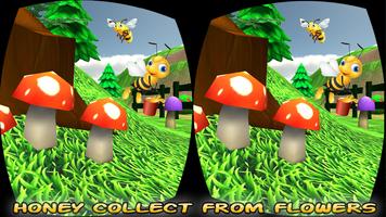 2 Schermata VR Bee Flower Adventure- Touch Magic Petals