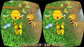 3 Schermata VR Bee Flower Adventure- Touch Magic Petals