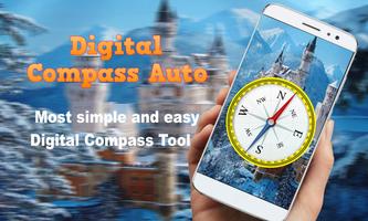 Digital Compass Auto اسکرین شاٹ 2