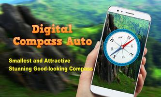 Digital Compass Auto اسکرین شاٹ 3