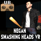 Negan Smashing Heads VR icône