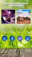 Mountain and Sea Jigzaw Puzzle and Wallpaper скриншот 1
