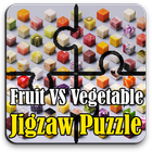 Best Game Fruit & Vegetable Puzzle and Wallpapers آئیکن