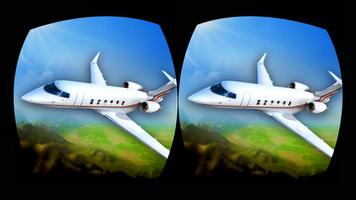 VR Airplane Flight 3D Simulator _ Flight pilot 3D Affiche