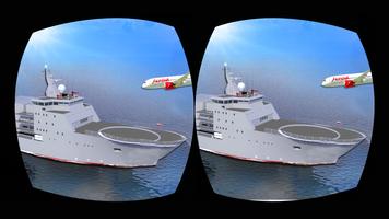 VR Airplane Flight 3D Simulator _ Flight pilot 3D capture d'écran 2