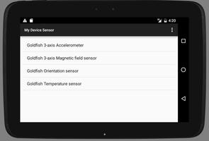 My Device Sensor syot layar 1