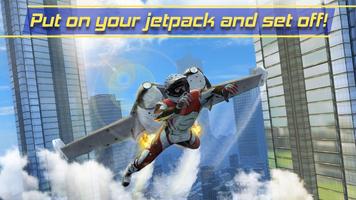 VR Jetpack Flight پوسٹر