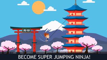 Super Ninja Rope Swing n Fly: Jump High Affiche