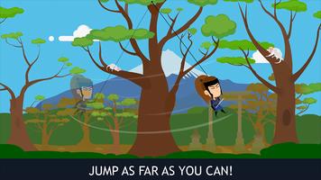 Super Ninja Rope Swing n Fly: Jump High capture d'écran 3