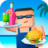 Beach Restaurant Game: Burger Chef Cooking Sim أيقونة