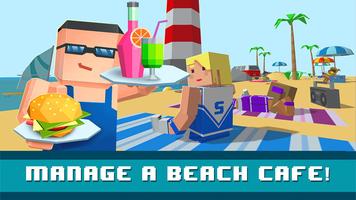 Beach Restaurant Game: Burger Chef Cooking Sim Affiche