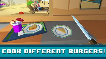 Beach Restaurant Game: Burger Chef Cooking Sim ảnh chụp màn hình 1