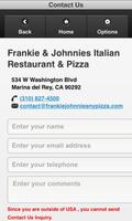 Frankie & Johnnies Restaurant ภาพหน้าจอ 3