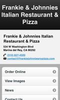 Frankie & Johnnies Restaurant โปสเตอร์