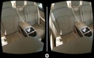 Modern Cars Interior in VR 360 capture d'écran 1