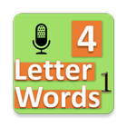 Speak 4 Letter Words Part 1 أيقونة