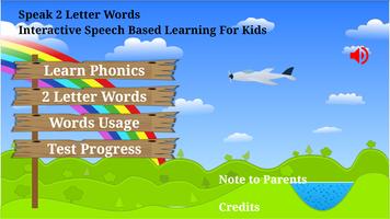 Speak 2 Letter Words poster