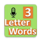 Speak 3 Letter Words أيقونة
