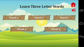 Speak 3 Letter Words 스크린샷 1