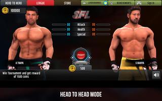 Super Fight League: Official Game ảnh chụp màn hình 1