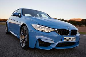 Wallpapers of the BMW M4 Affiche