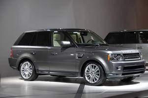 Wallpaper of the Range Rover Affiche