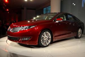 Wallpapers of the Lincoln MKZ পোস্টার