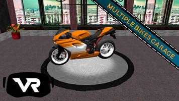 VR Moto Traffic Bike Ride Plakat
