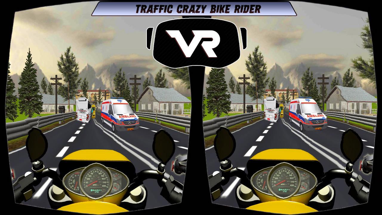 Traffic bike. Езда на мотоцикле в VR. Traffic Bike школа.