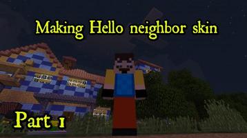 Skin Minecraft Neighbor Craft Cartaz