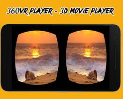 360VR Player - 3D Movie Player Affiche