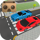 VR Real Traffic Road Crossy ไอคอน