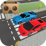 VR Real Traffic Road Crossy icon